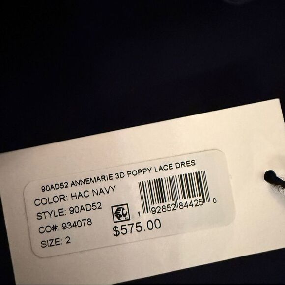 Milly Annemarie 3D Poppy Lace Sleeveless Dress - Picture 3 of 7